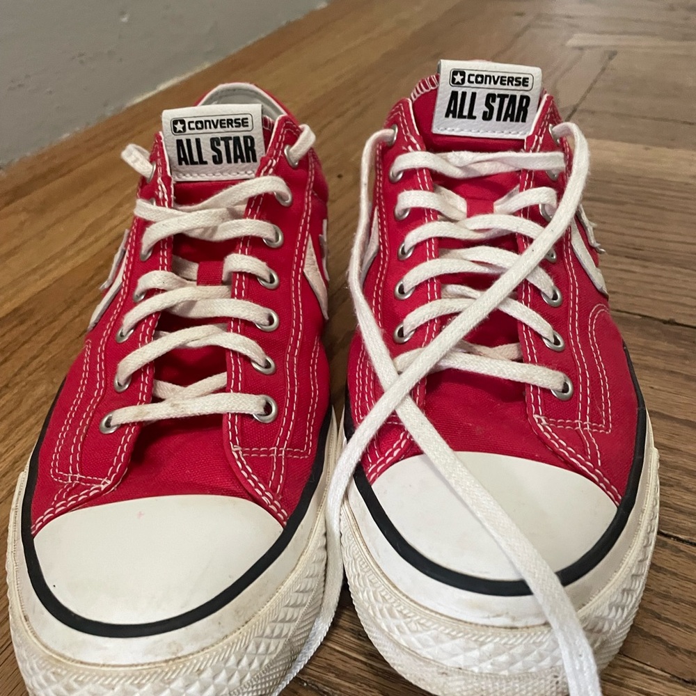 Converse Red Chuck Taylor High-Top Sneakers